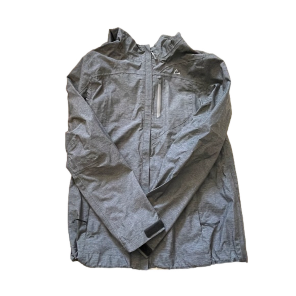 Paradox lightweight rain jacket windbreakers . Dark heather Gray size small